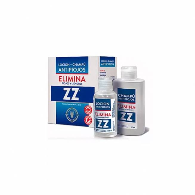 Zz Pack losjonas 100ml Šampūnas nuo utėlių 125ml