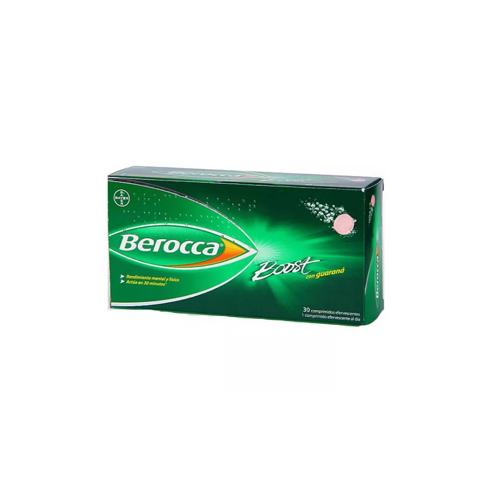 Berocca Boost 30 putojančių tablečių Guarana 