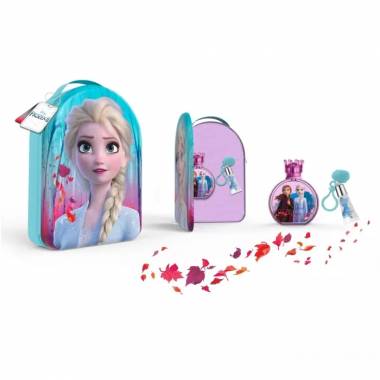 "Disney Frozen II" kuprinė Tualetinis vanduo su purškikliu 100 ml, 3 dalių rinkinys