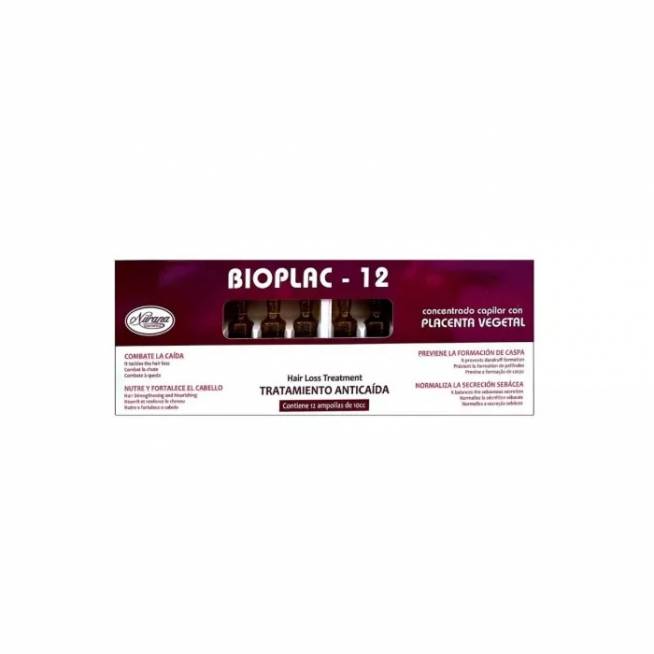 "Nurana Bioplac-12" priemonė nuo plaukų slinkimo Ampulės 12x10ml