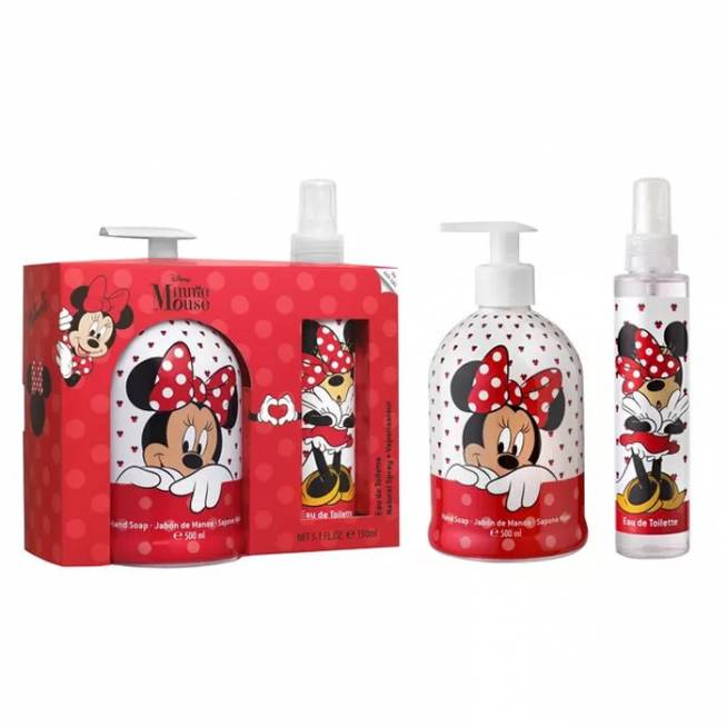 "Disney" Minnie Mousse tualetinis vanduo su purškikliu 150 ml 2 dalių rinkinys