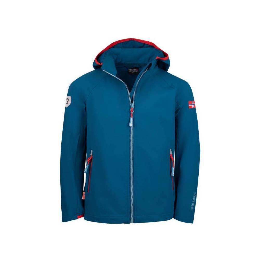 Trollkids Kvalvika Striukė softshell Jr 328-151