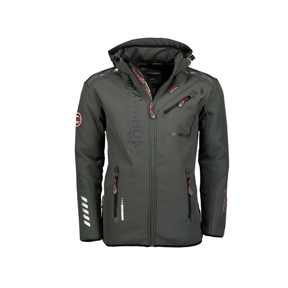 Geografinė Norvegija Royaute ASSOR B MEN 068 M WW1975H/GN/Dark Gray / Black Softshell striukė