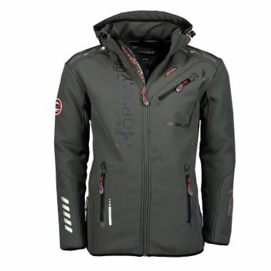 Geografinė Norvegija Royaute ASSOR B MEN 068 M WW1975H/GN/Dark Gray / Black Softshell striukė