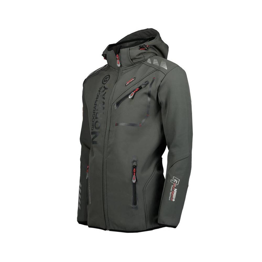 Geografinė Norvegija Royaute ASSOR B MEN 068 M WW1975H/GN/Dark Gray / Black Softshell striukė