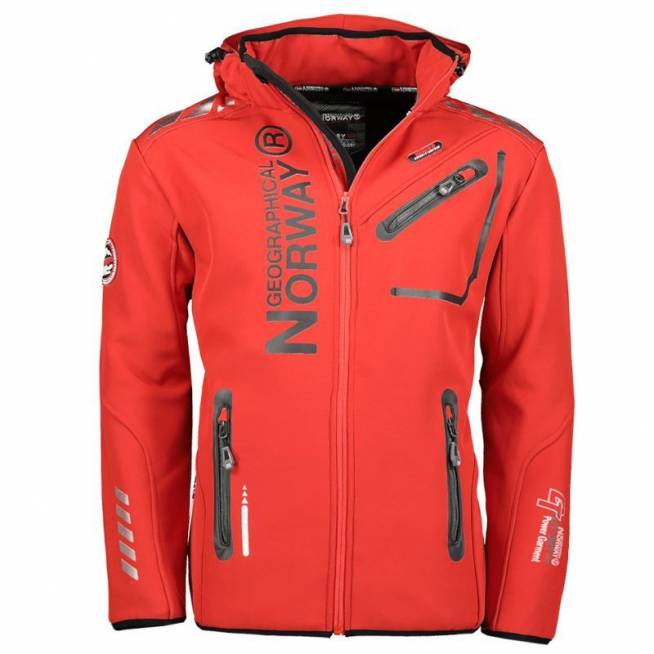 Geografinė Norvegija Royaute striukė ASSOR B MEN 068 M WW1975H/GN/Red / Black