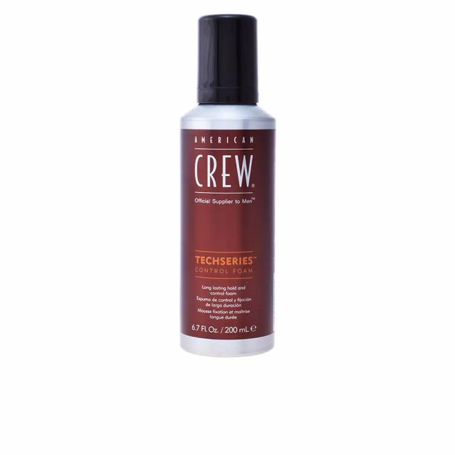 "American Crew Techseries" ilgalaikio laikymo ir kontrolės putos 200 ml