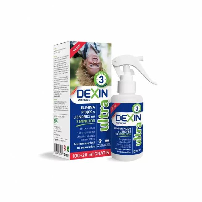 "Dexin" nuo utėlių ir niežų 120 ml dovanų šveitiklis su arbatmedžiu