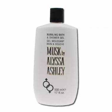 "Alyssa Ashley Musk Bubbling" vonios ir dušo želė 500ml