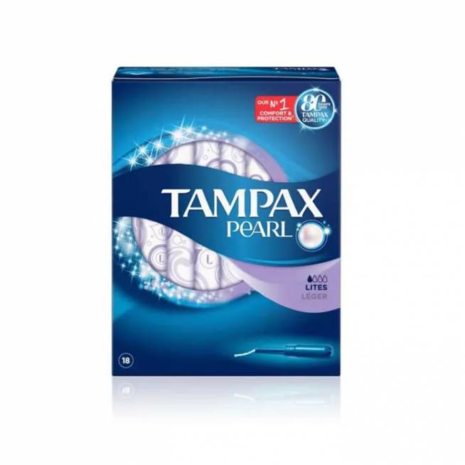 "Tampax Pearl Lites" 18 vienetų