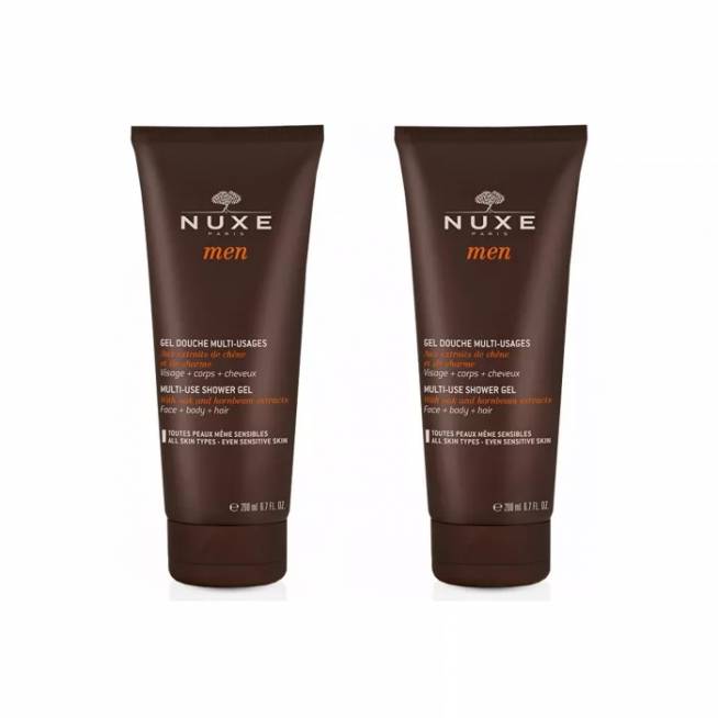 "Nuxe Men" daugiafunkcinis dušo gelis 2x200ml