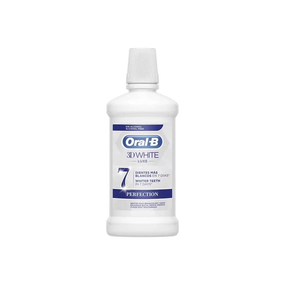 "Oral-B Colutorio 3D White Luxe Perfection" 500 ml