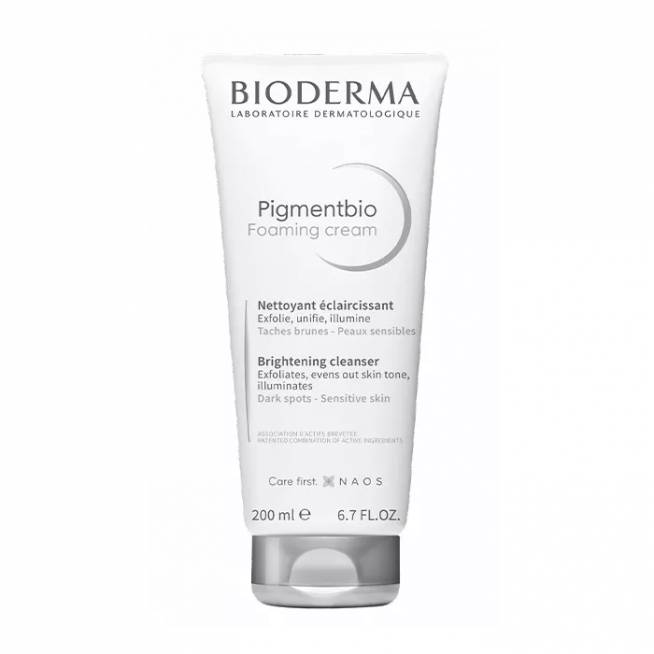 "Bioderma Pigmentbio" putojantis kremas "Exfoliating Cleasing" 200ml