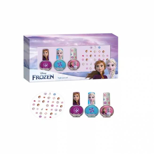 "Disney" "Frozen" nagų dailės rinkinys, 4 dalys