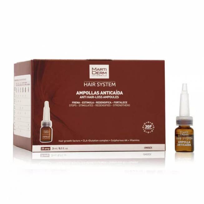 "Martiderm Anti Hair Loss Ampoules" 14 vienetų 