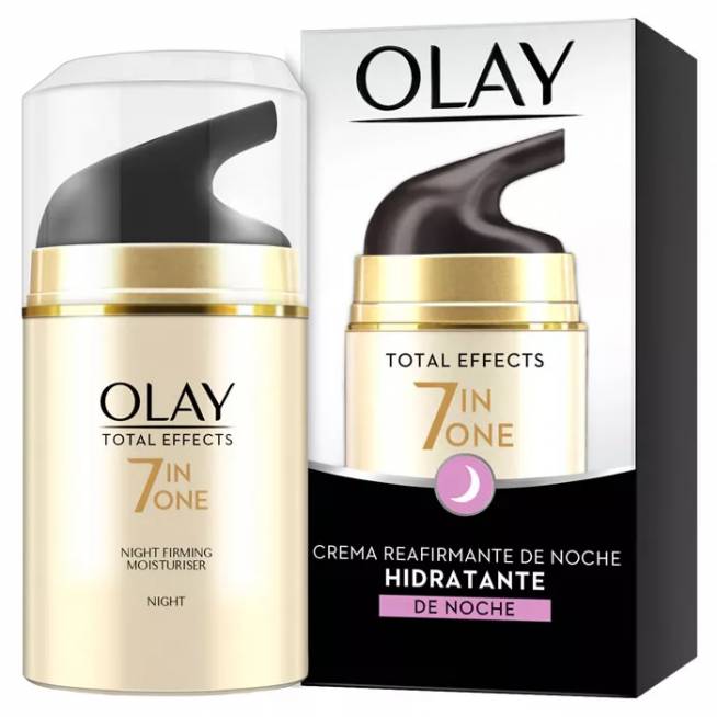 Olay Total Effects 7 in 1 drėkinamasis kremas prieš senėjimą nakčiai 50ml