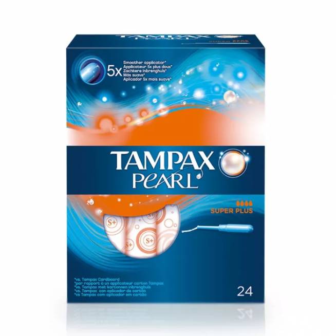 "Tampax Pearl Superplus" 24 vienetai 