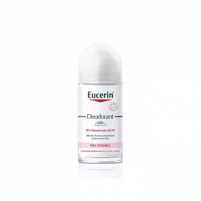 "Eucerin" dezodorantas Roll On 0% aliuminio jautriai odai 50ml