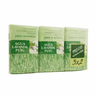 "Agua Lavanda Puig" aromatinio tualetinio muilo rinkinys 