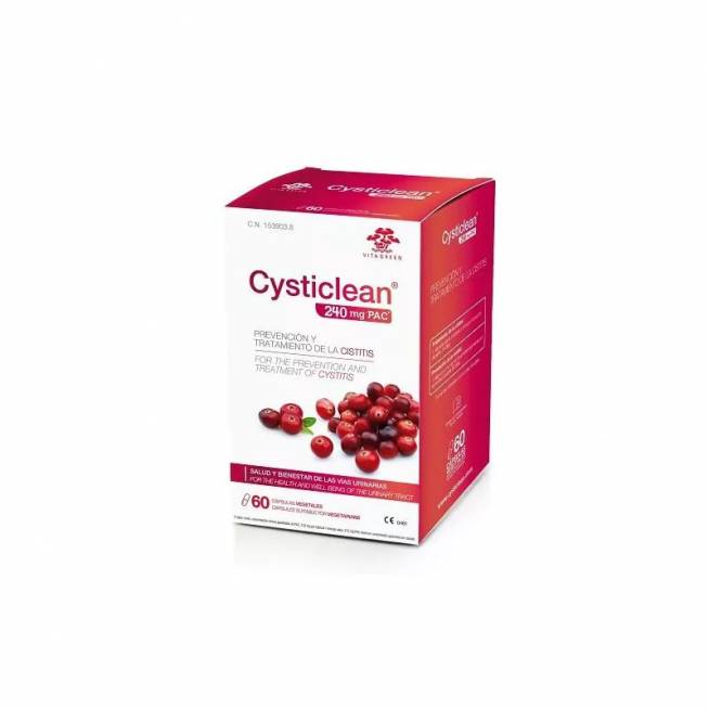 Cysticlean 240 Mg 60 kapsulių