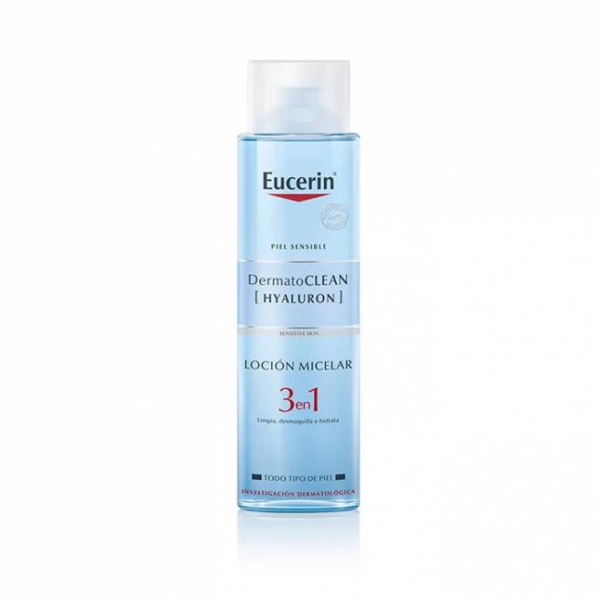 "Eucerin Dermatoclean Hyaluron 3 in 1 micelinis losjonas