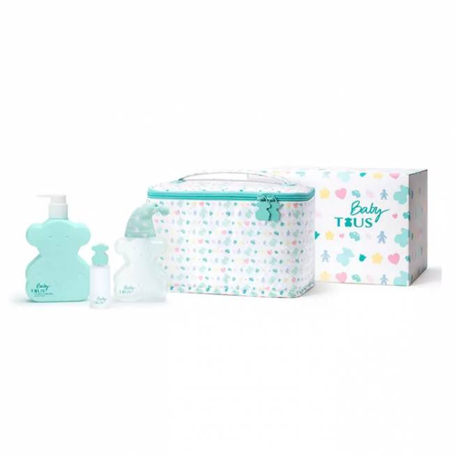 Baby Tous Eau De Cologne Spray 100ml rinkinys 4 vnt