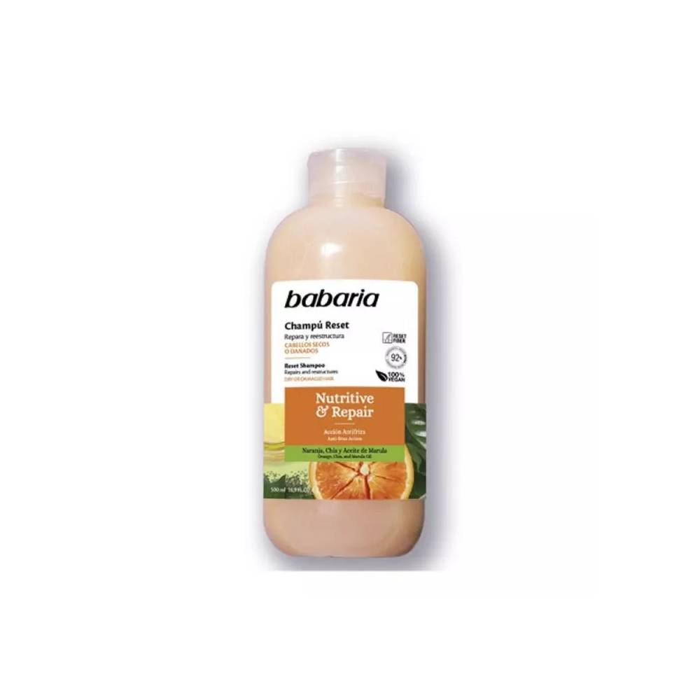 "Babaria Reset Nutritive & Repair Shampoo" 500ml