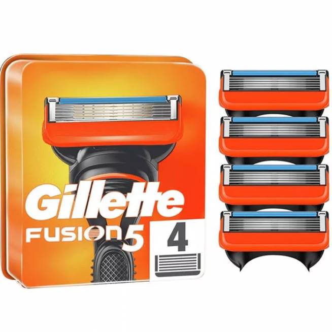 "Gillette Fusion 5" įkroviklis 4 vienetai