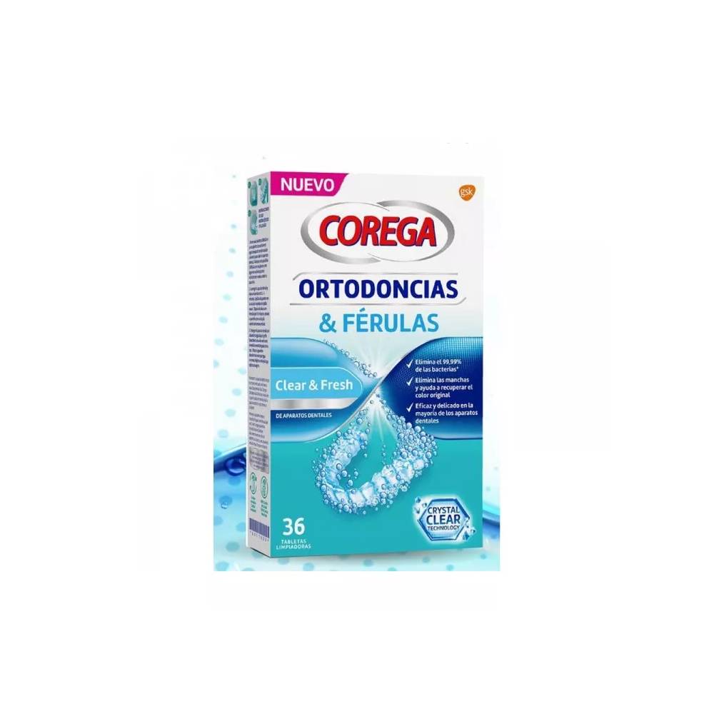 "Corega Orthodontics & Splints" 36 tabletės 