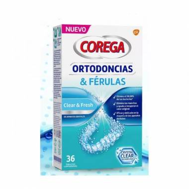 "Corega Orthodontics & Splints" 36 tabletės 