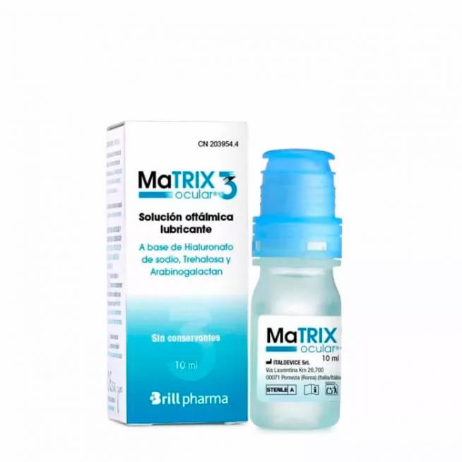 Matrix Ocular 3 oftalmologiniai lašai 10ml 