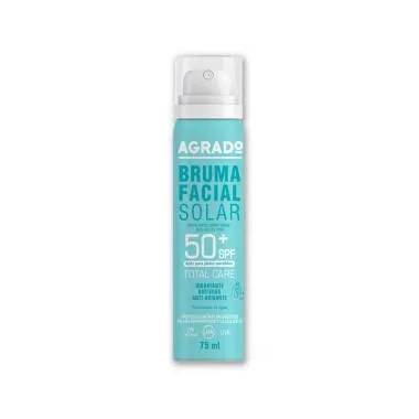 "Agrado" veido kremas nuo saulės Spf50 75ml