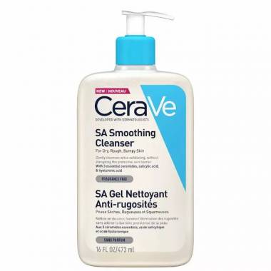 "Cerave SA Anti-Roughness Smoothing Cleanser" 473ml