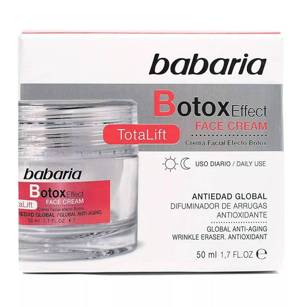 "Babaria Botox Effect" veido kremas "Facial Totalift" 50ml