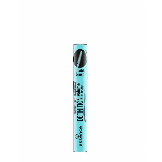 Essence Cosmetics Maximum Definition Volme blakstienų tušas, atsparus vandeniui 8ml