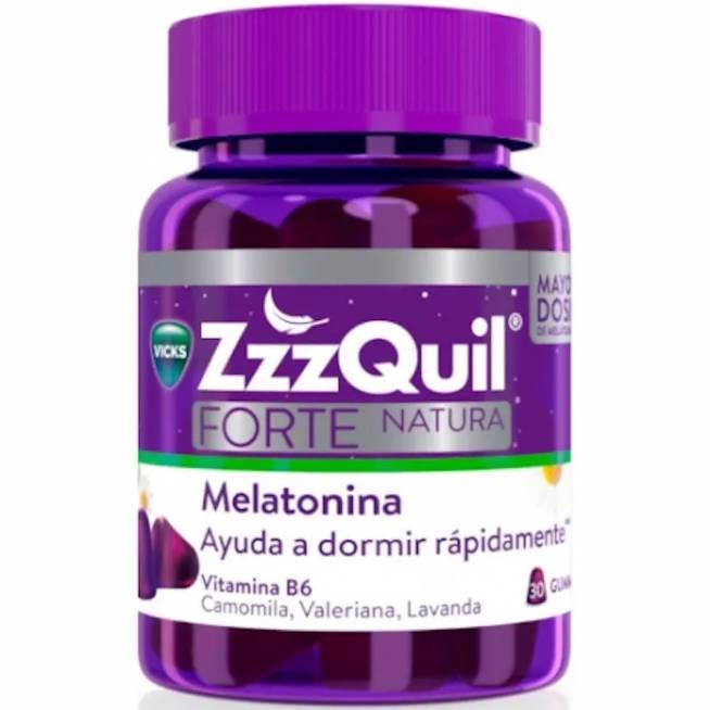 Vicks Zzzquil Forte Natura Melatonin 30 vienetų