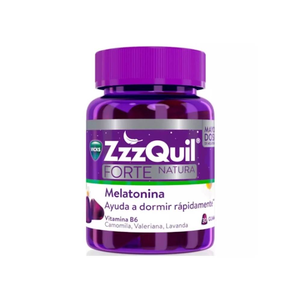 Vicks Zzzquil Forte Natura Melatonin 30 vienetų