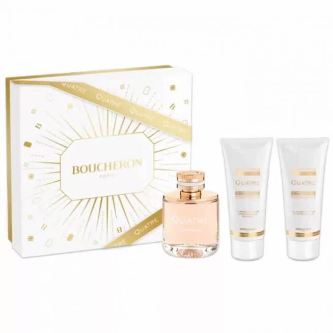 "Boucheron Quatre Femme" parfumuotasis vanduo 100 ml, 3 dalių rinkinys