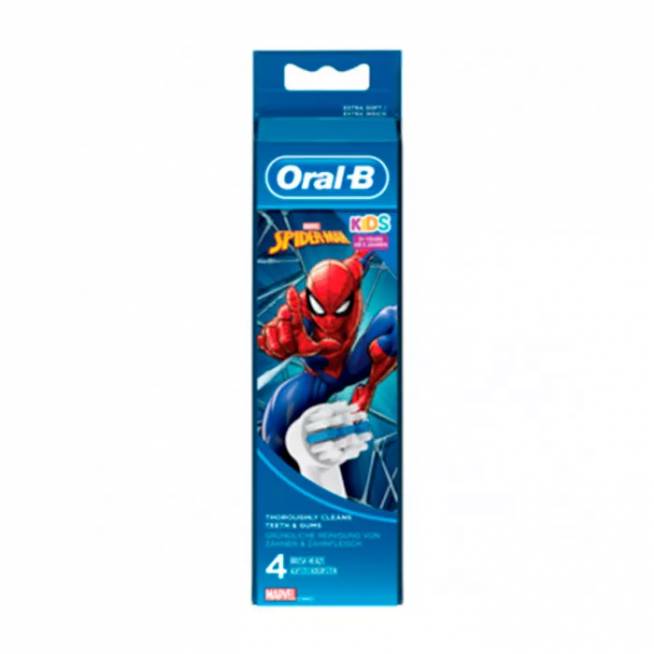 "Oral-B" pakaitinis dantų šepetėlis vaikams "Spiderman 4U 