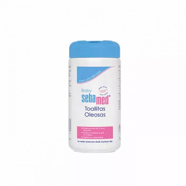 "Sebamed Baby Baby Oil" servetėlės 70 vnt