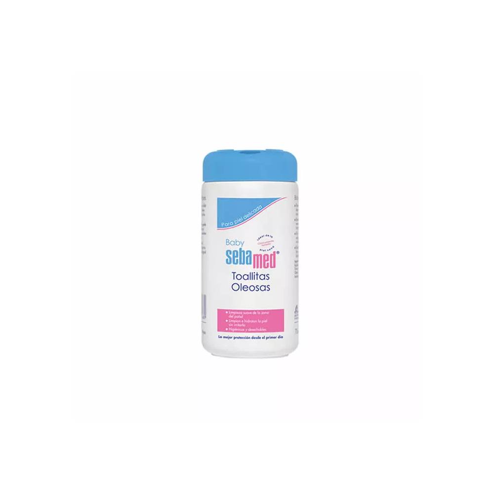 "Sebamed Baby Baby Oil" servetėlės 70 vnt