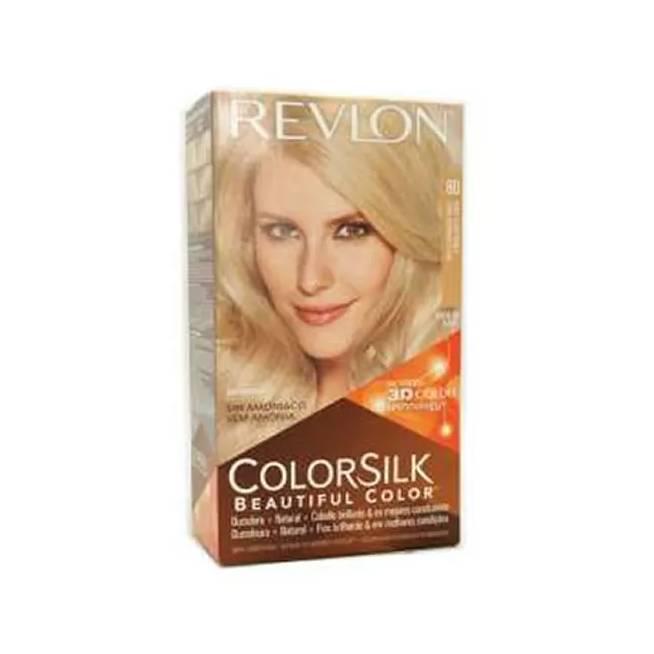 "Revlon Colorsilk Ammonia Free 80 Light As Blonde 