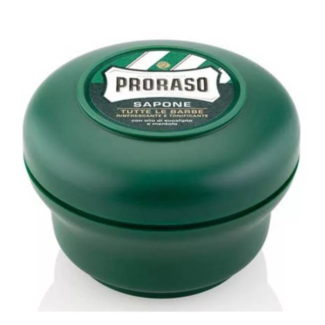 "Proraso" žaliasis skutimosi muilas dubenėlyje 150ml