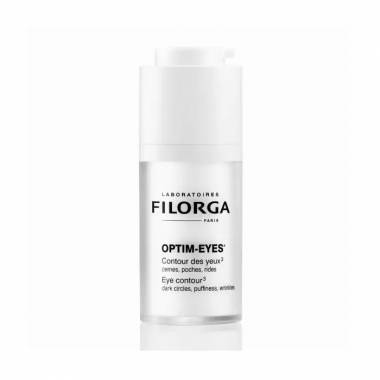 "Filorga Optim-Eyes Eye Contour" akių kontūras tamsūs ratilai paburkimas raukšlės 15ml