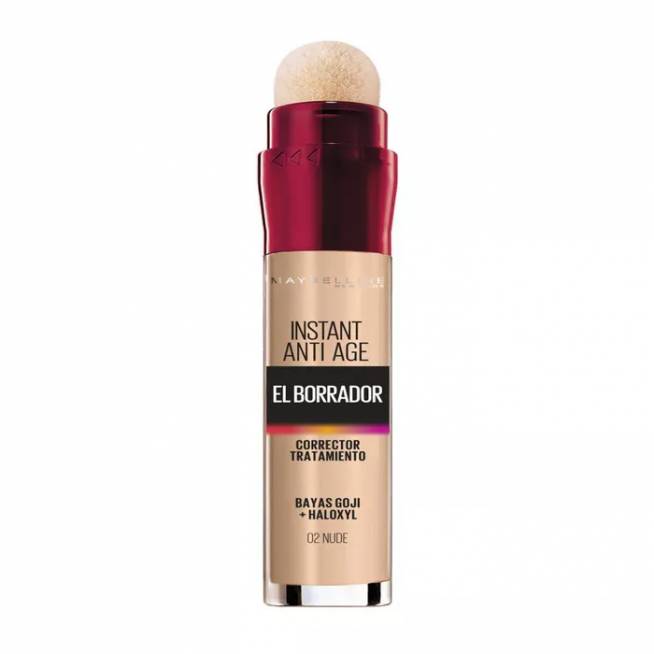 "Maybelline Instant Age Rewind Eraser Dark Circles Treatment Concealer 02 Nude" 6ml