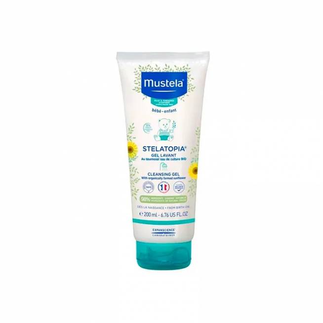 "Mustela Stelatopia" valomasis kremas 200ml