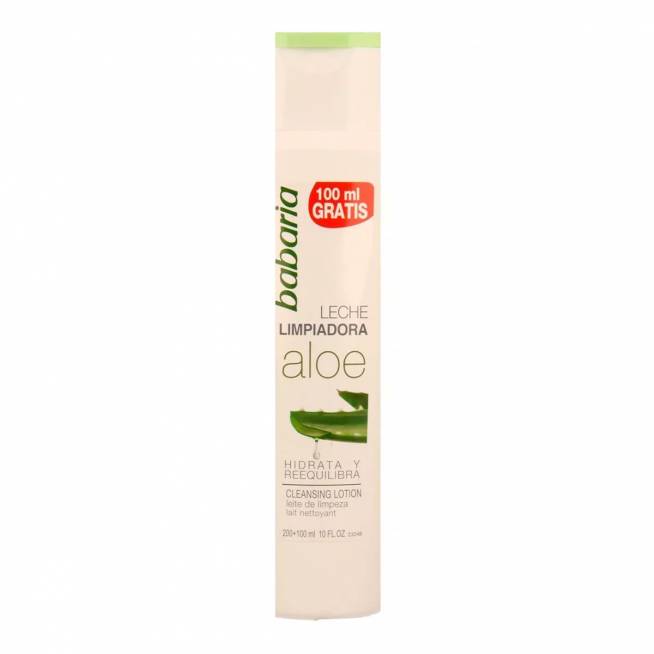 Babaria Aloe Vera valomasis losjonas 200ml + 100ml nemokamai