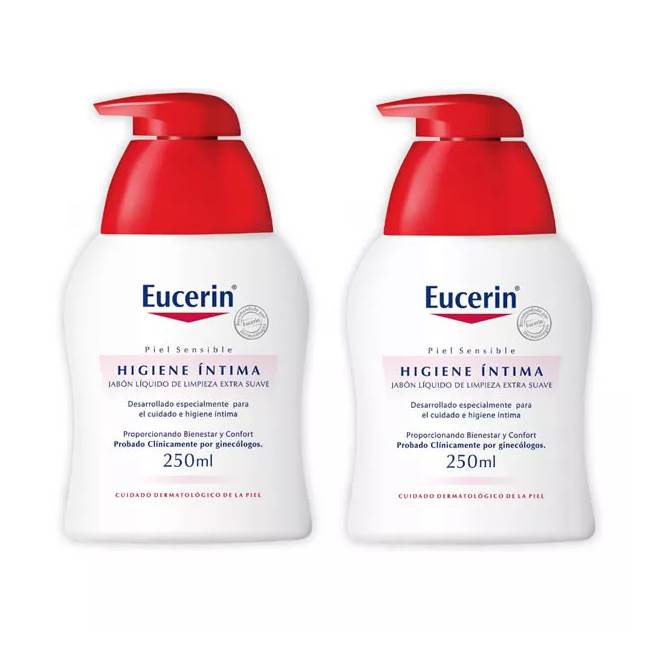 "Eucerin" rinkinys intymios higienos prausiklis "Protection Fluid" 2x250ml