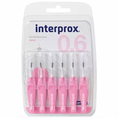 Interprox 0.6 Interproximal Nano 6 vienetai