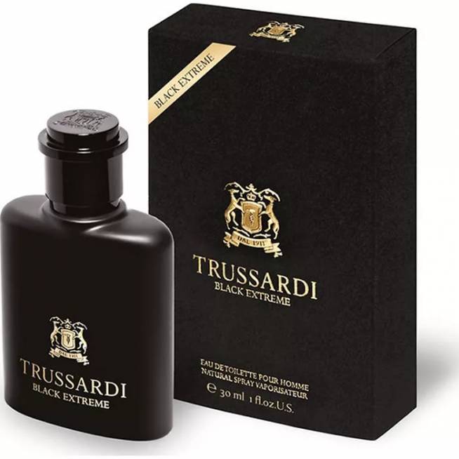 Trussardi Black Extreme tualetinis vanduo, purškiamas 30ml